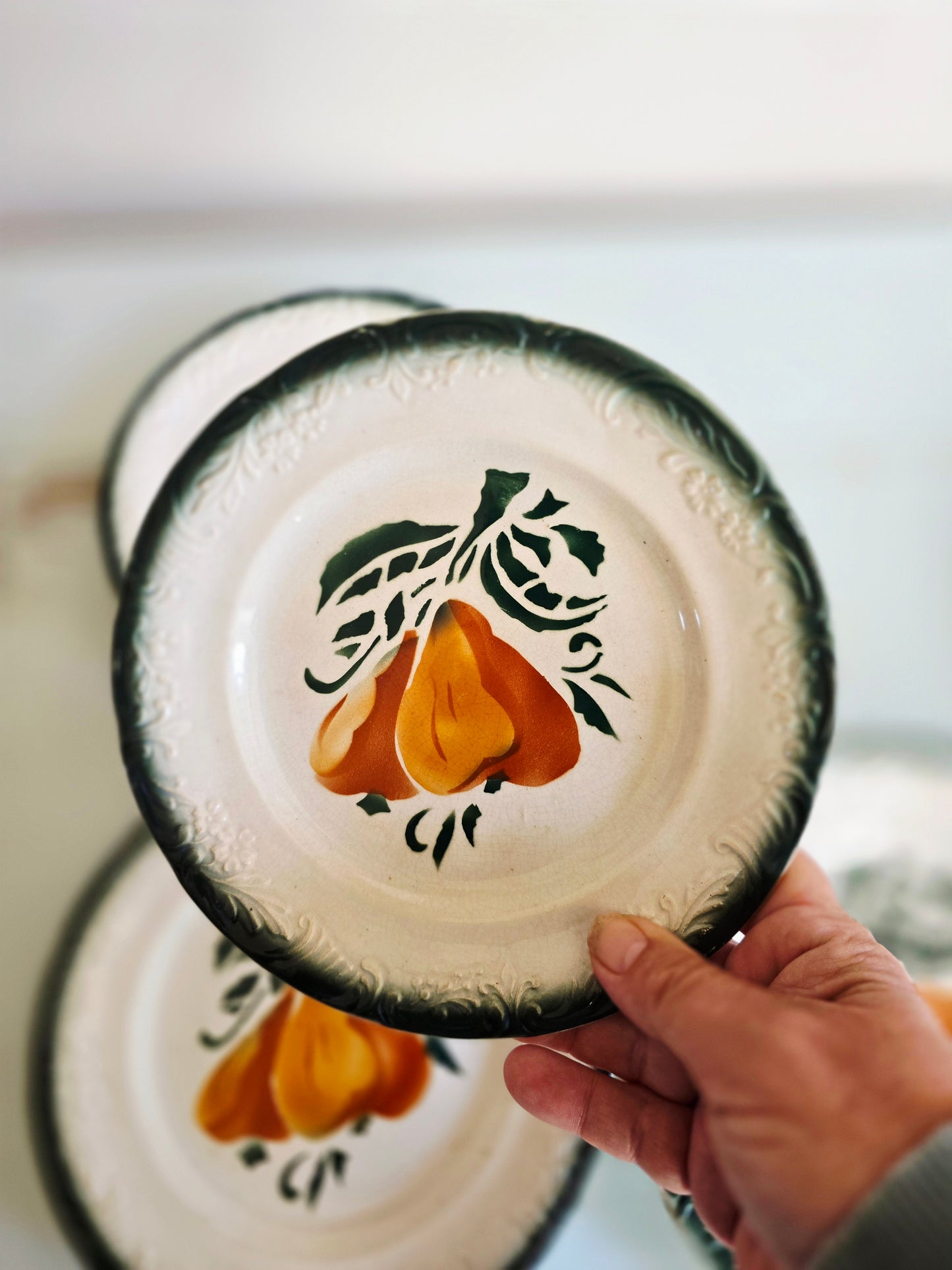 Les 6 assiettes à dessert