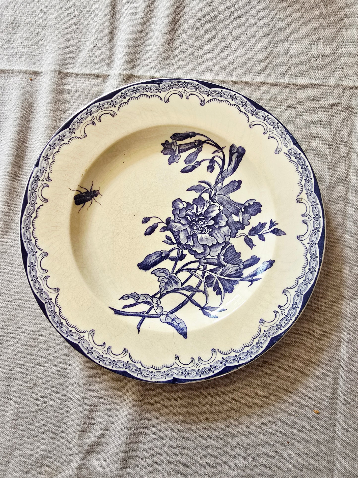 L'assiette Fleurs Baptiste