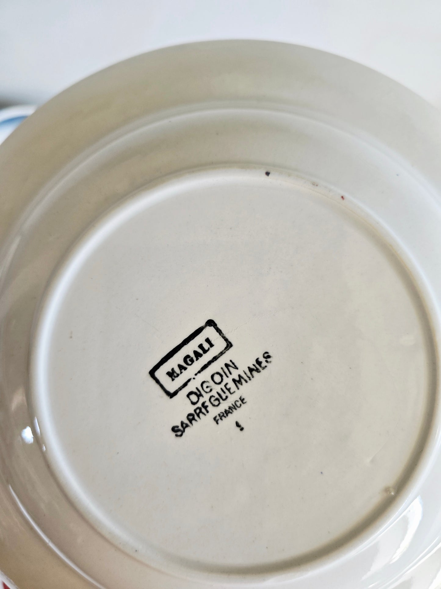 Les 6 assiettes creuses Magali