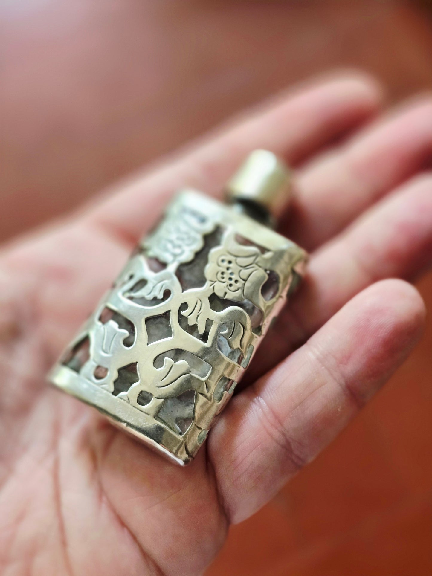 Le miniature de parfum en argent