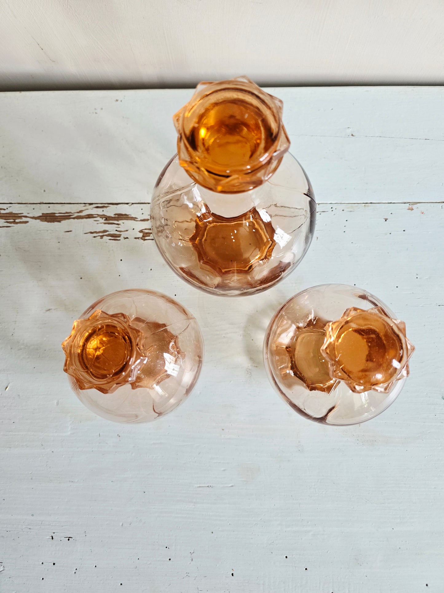 Les 3 carafes à liqueur