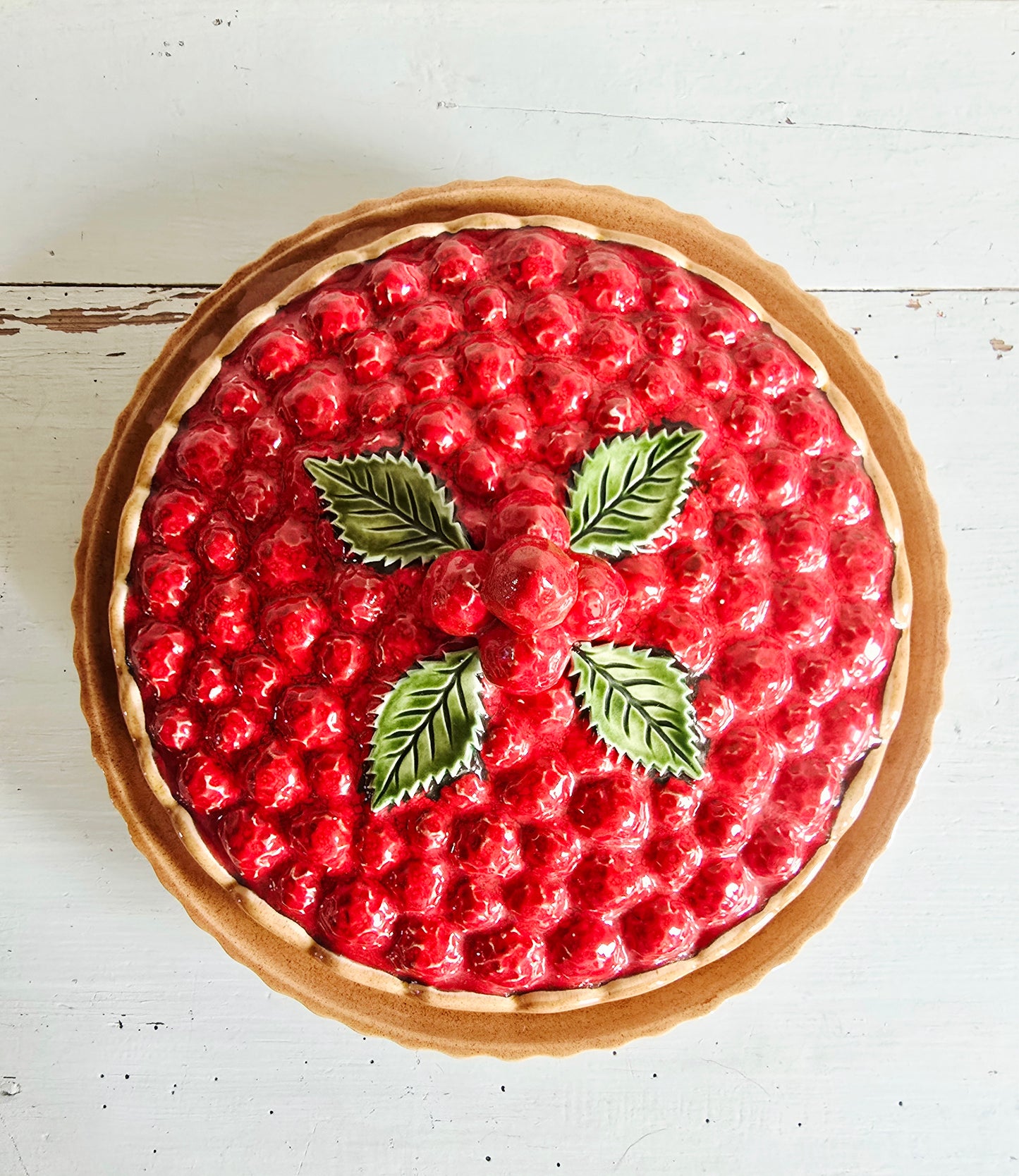 Le plat à tarte fraise