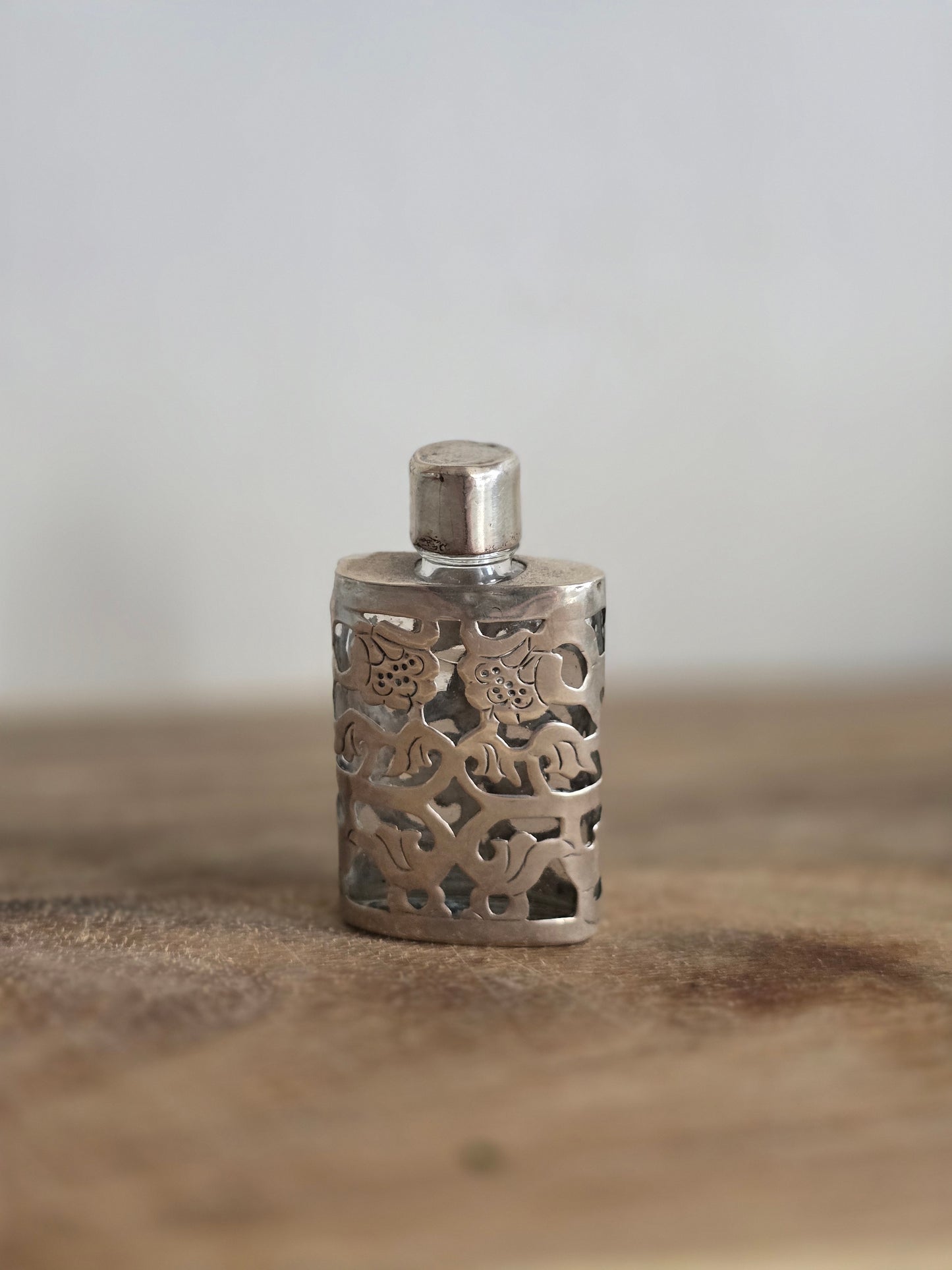 Le miniature de parfum en argent
