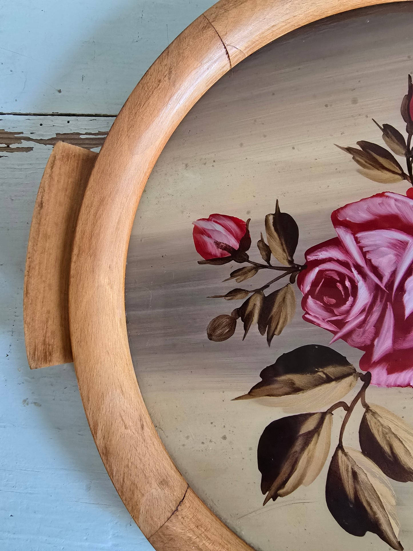 Le plateau à la rose
