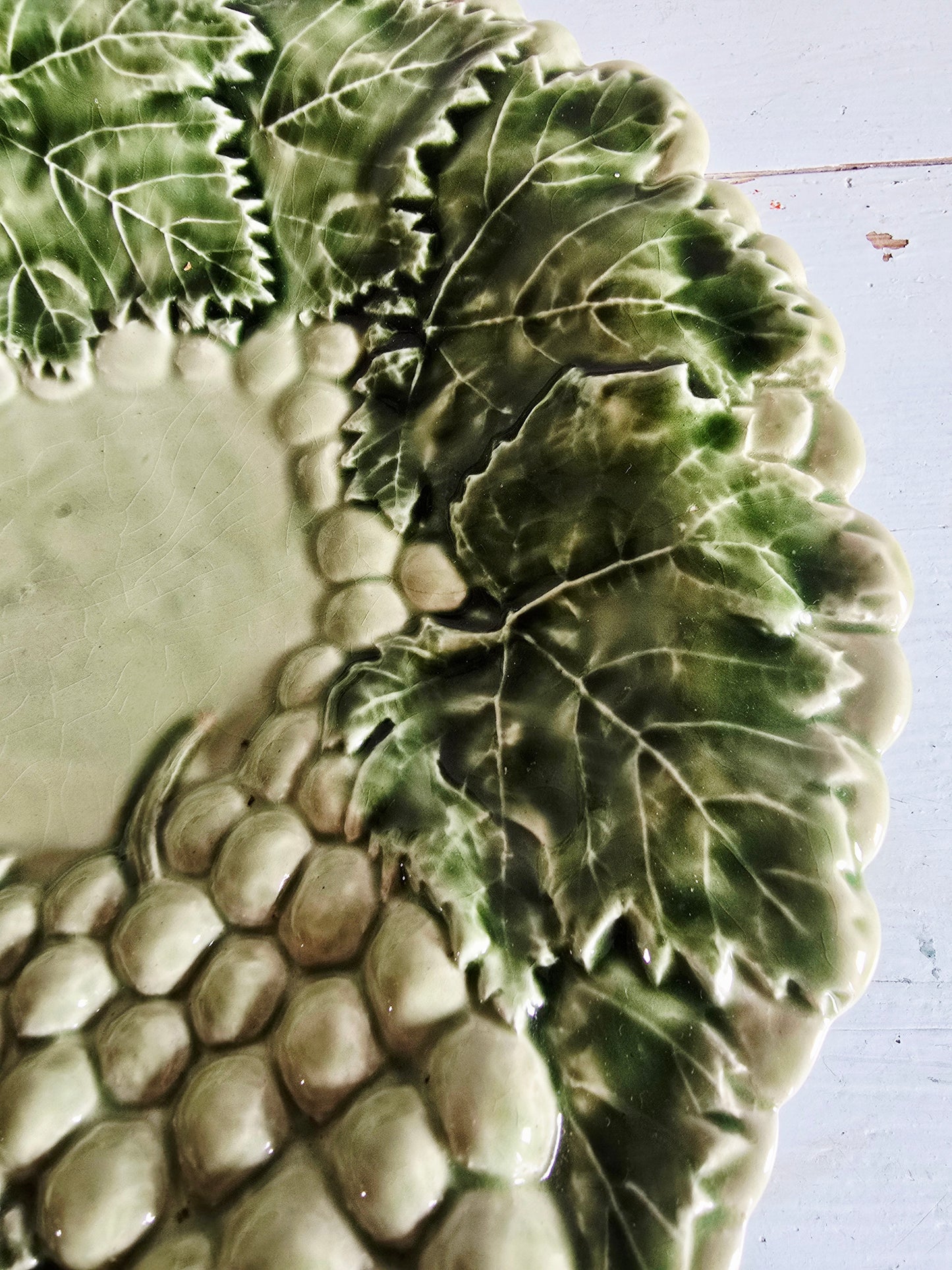 Le plat à fruits barbotine