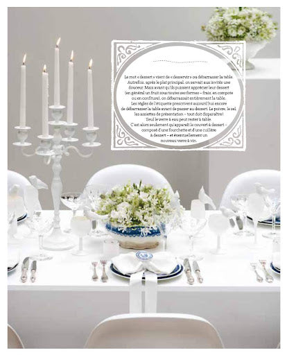 L'art de la table
