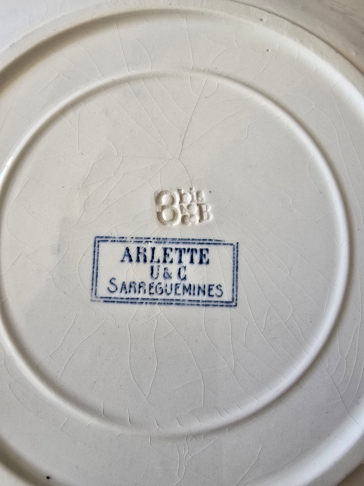 L'assiette plate Arlette