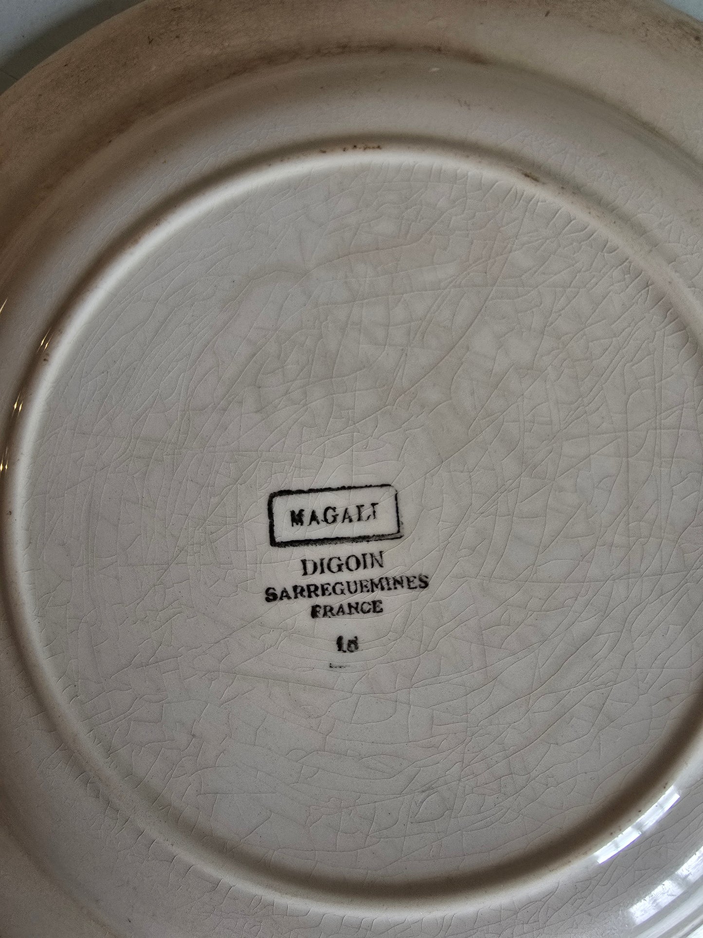 Les assiettes Magali
