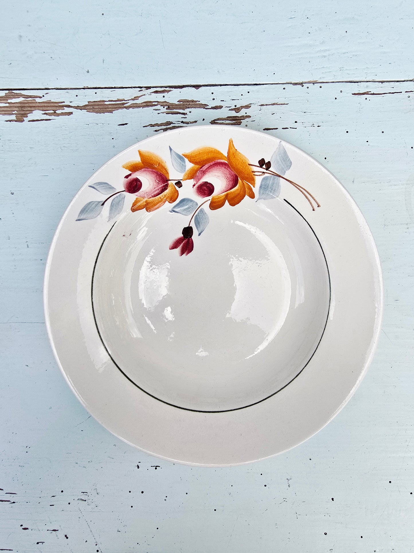 Les 2 assiettes creuses St. Amand