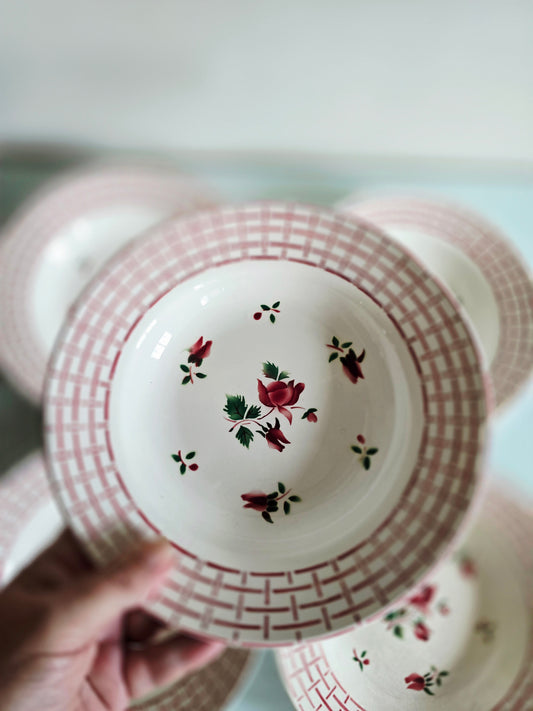 Les assiettes Rosa