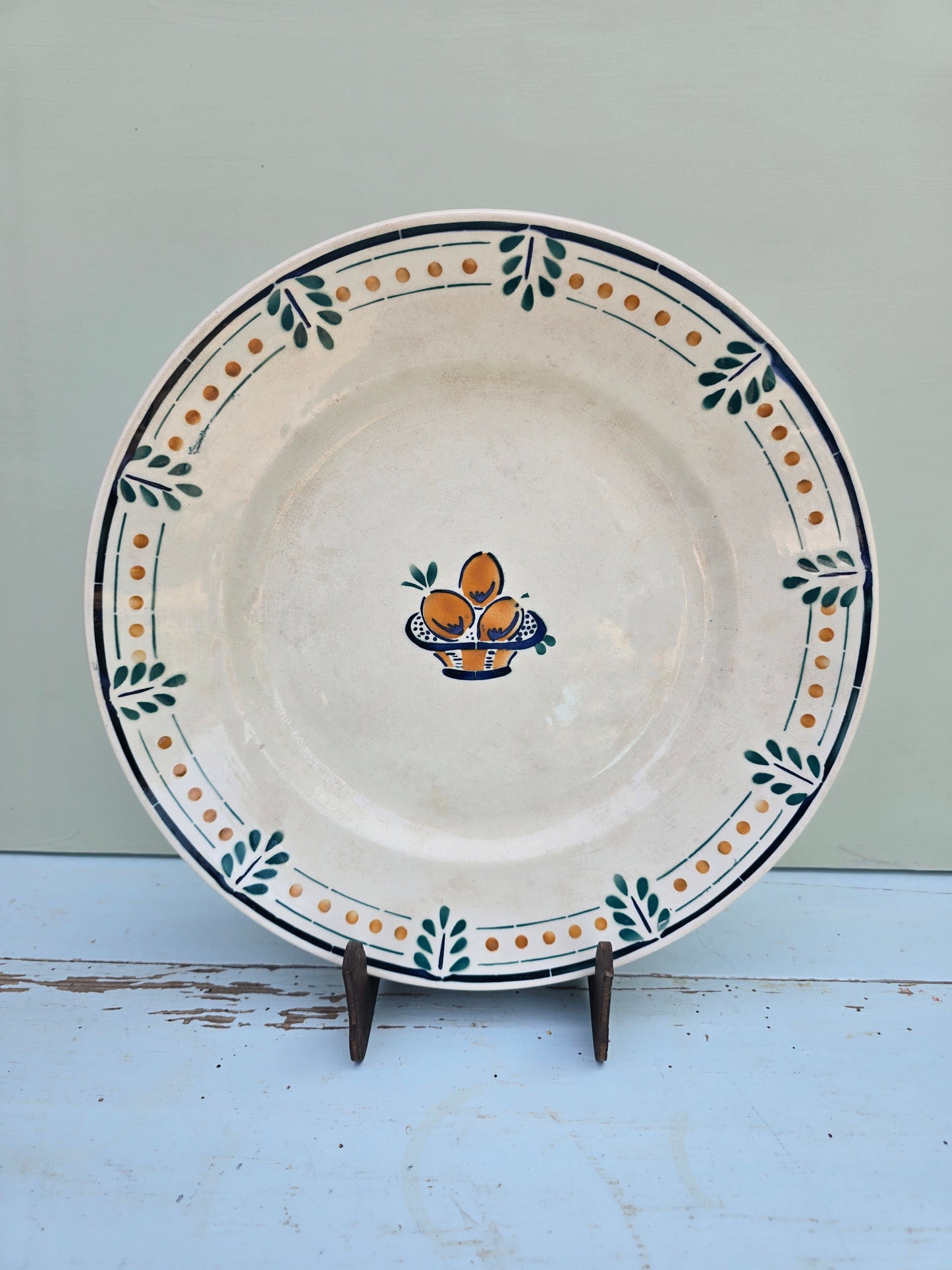 Le lot d'assiettes Badonviller