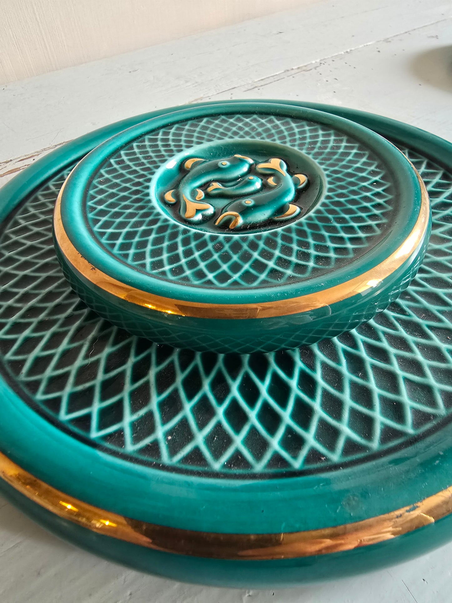 Le set de sous-plat/bouteille