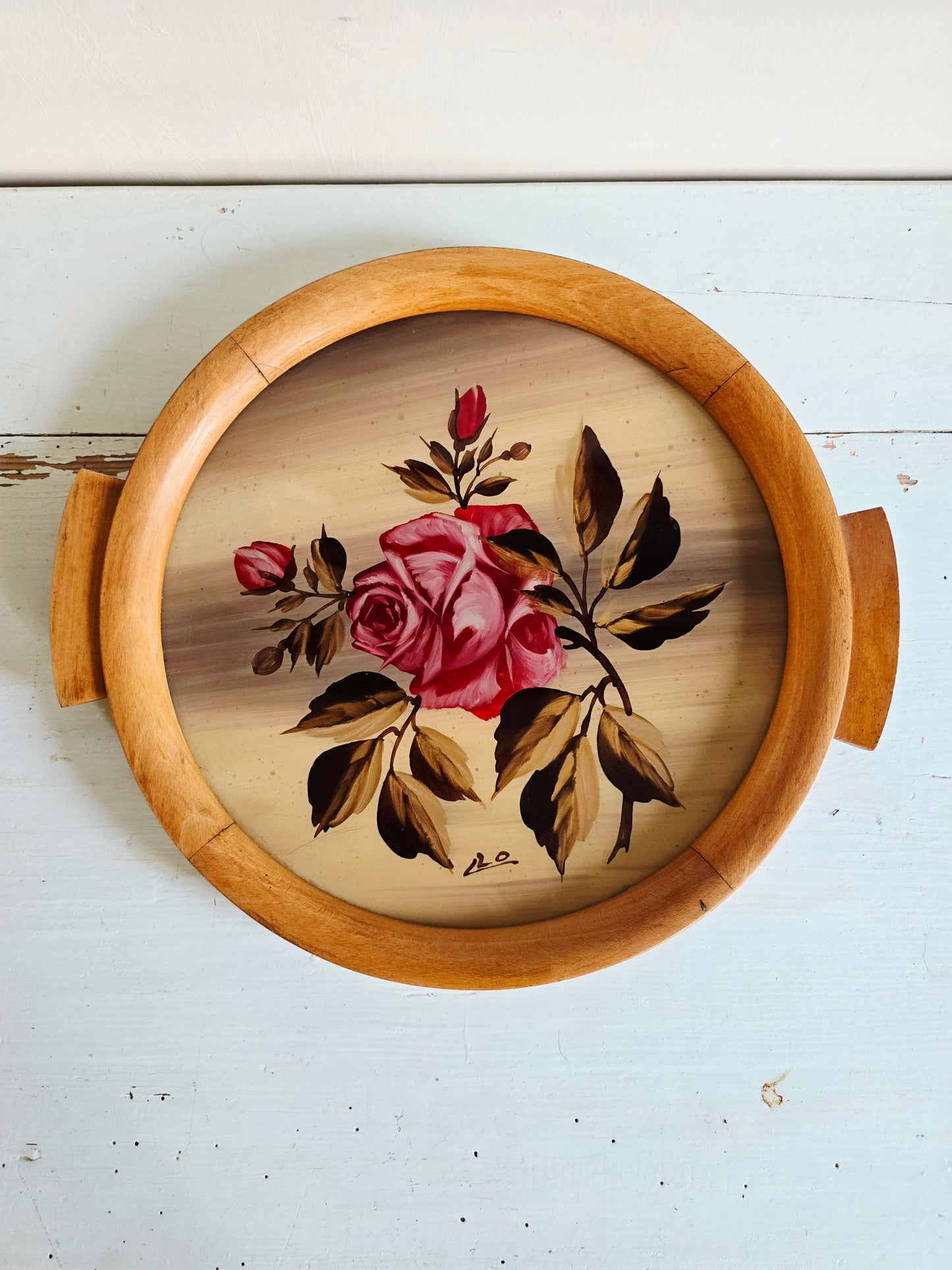Le plateau à la rose