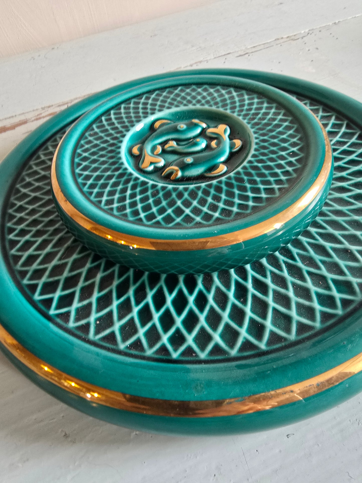 Le set de sous-plat/bouteille