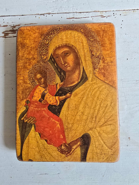 La vierge à l'enfant