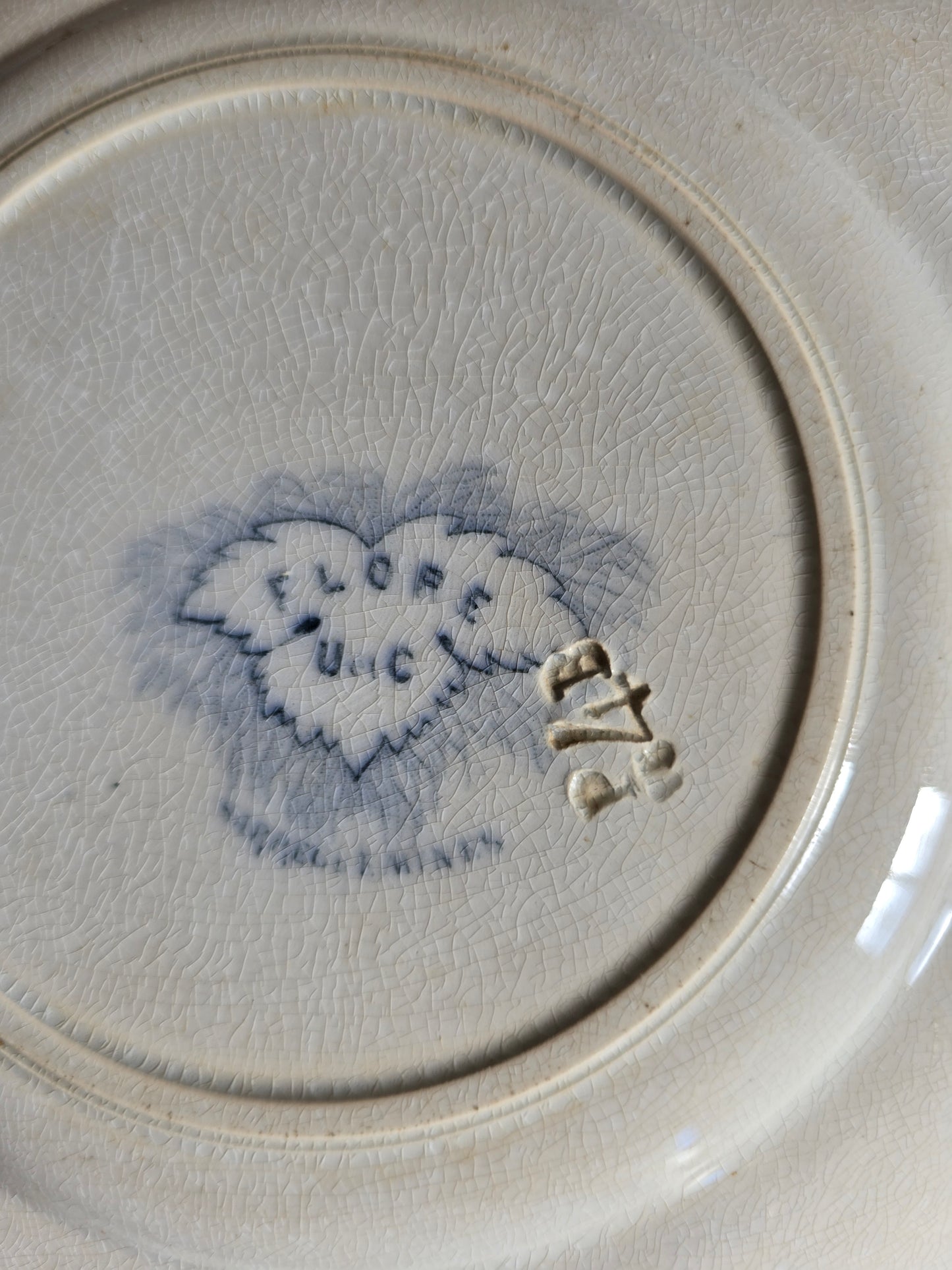 Les assiettes à dessert Flore