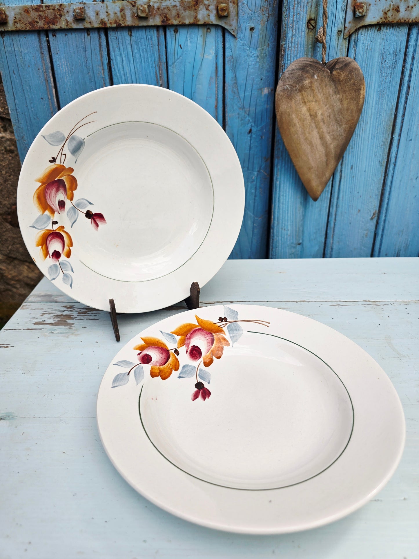 Les 2 assiettes creuses St. Amand