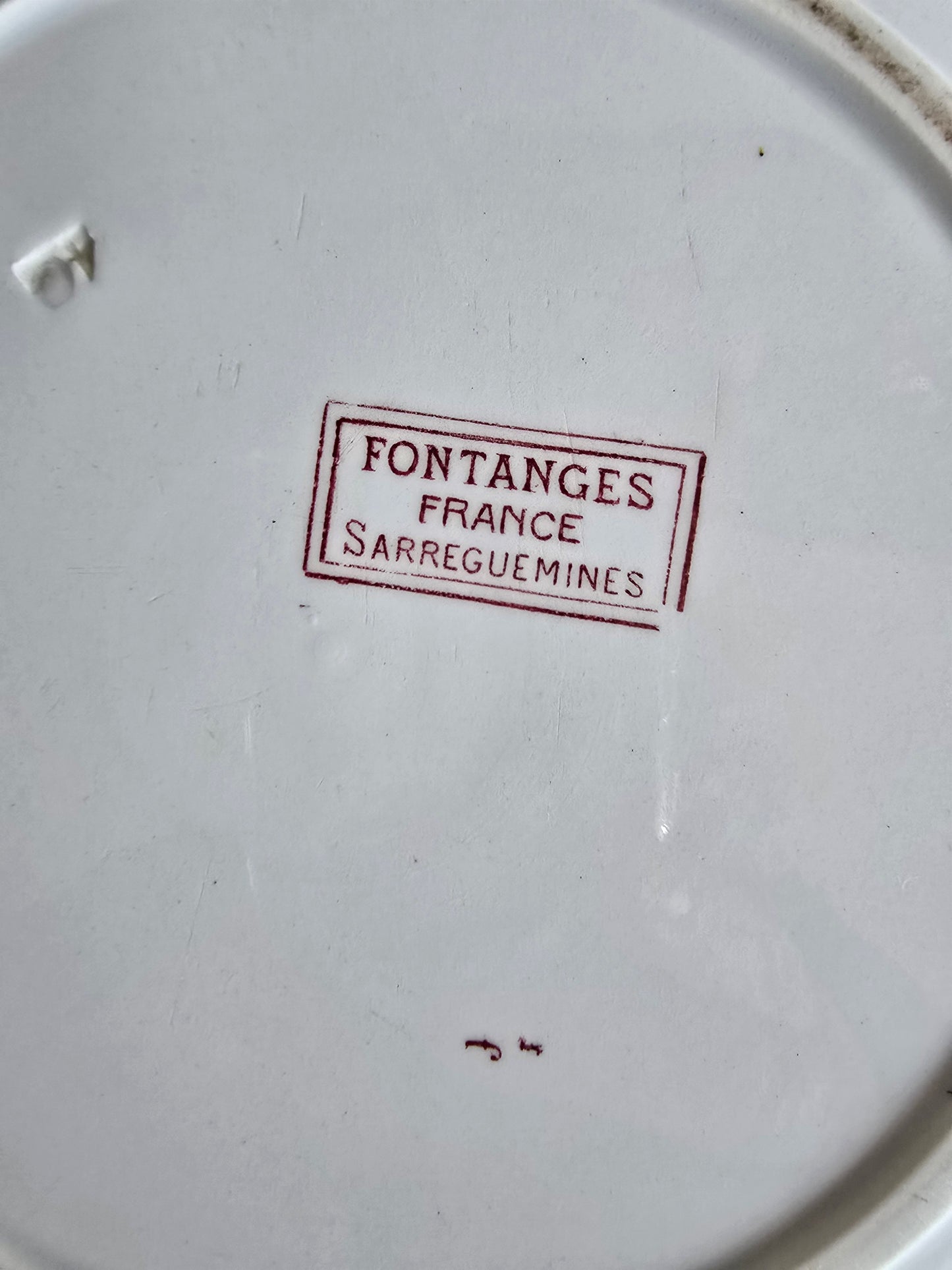 L'assiette Fontanges