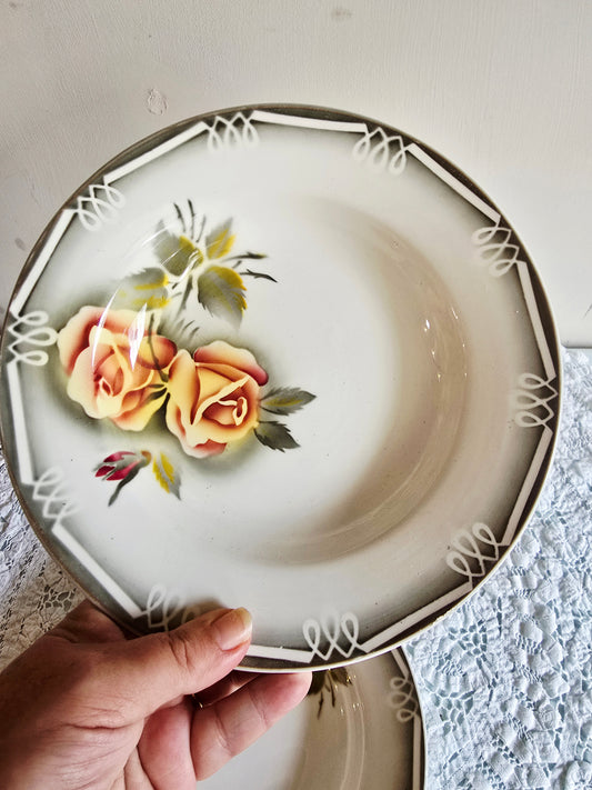 Les 3 assiettes creuses Adèle