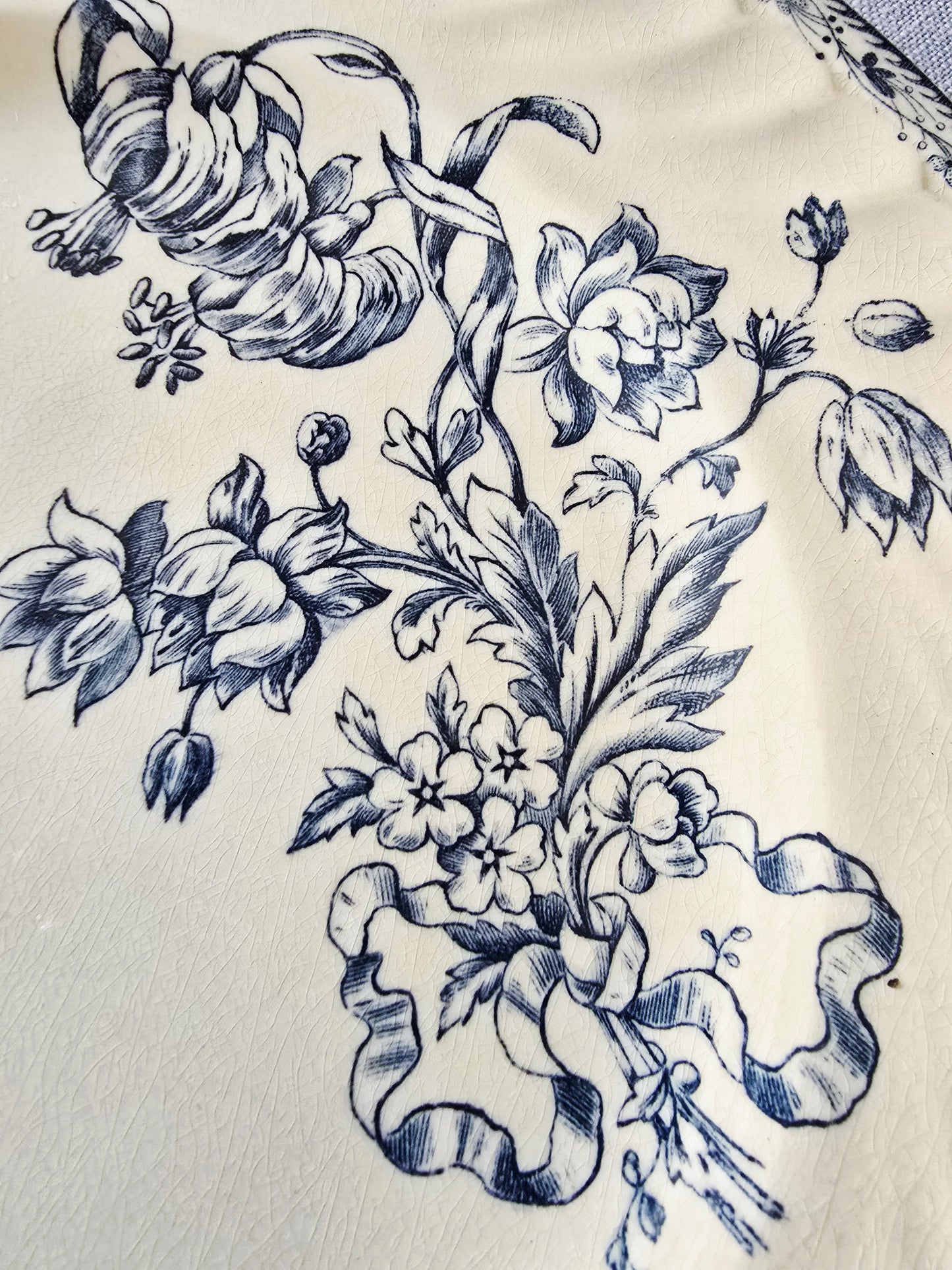 L'assiette plate Saxe