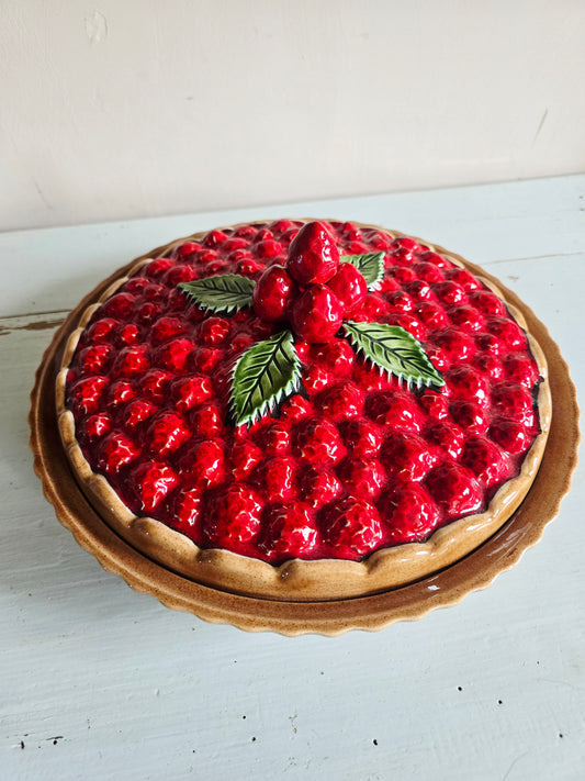 Le plat à tarte fraise