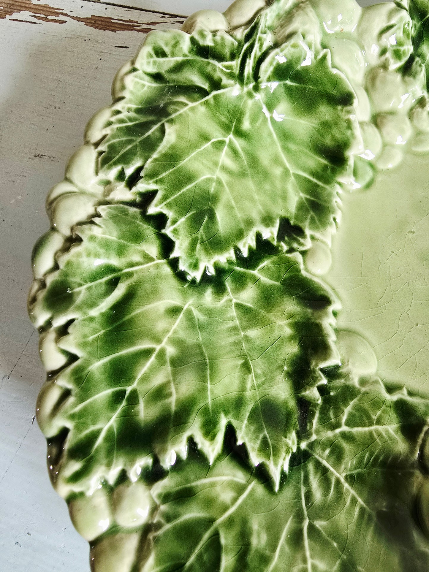 Le plat à fruits barbotine