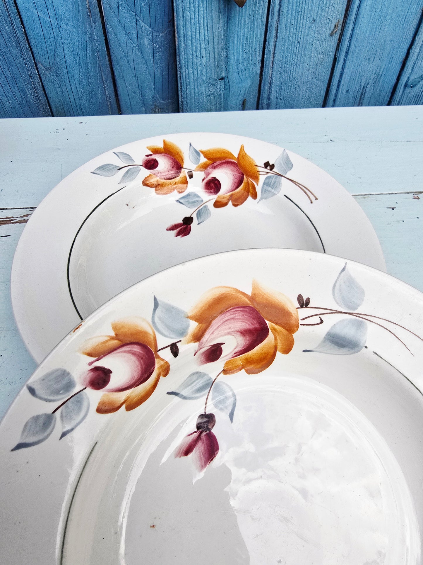 Les 2 assiettes creuses St. Amand