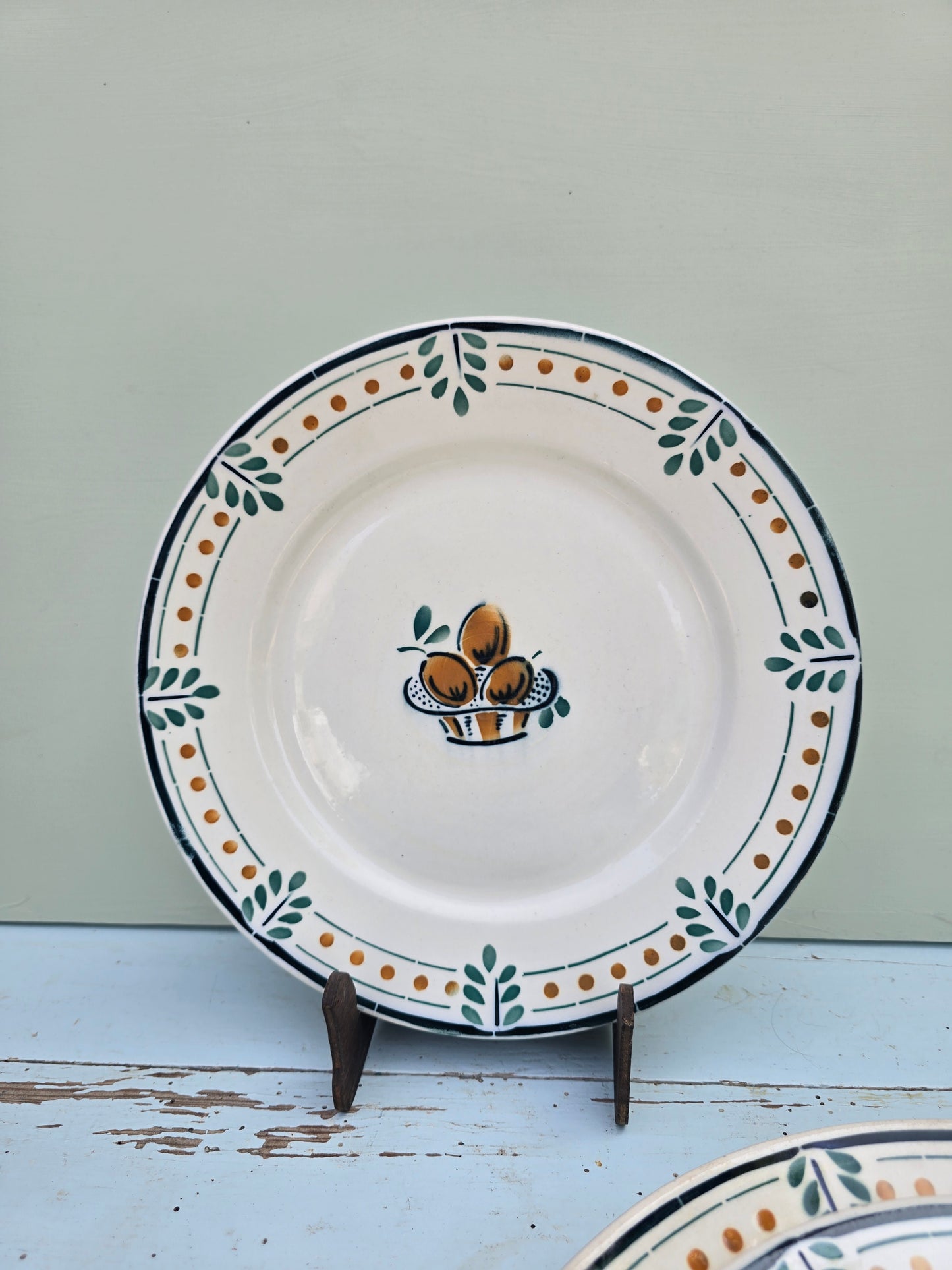 Le lot d'assiettes Badonviller