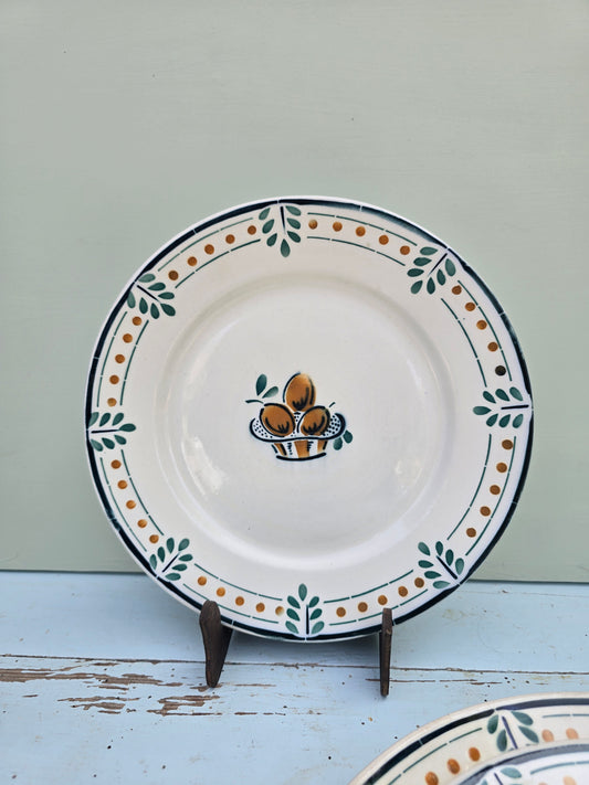 Le lot d'assiettes Badonviller