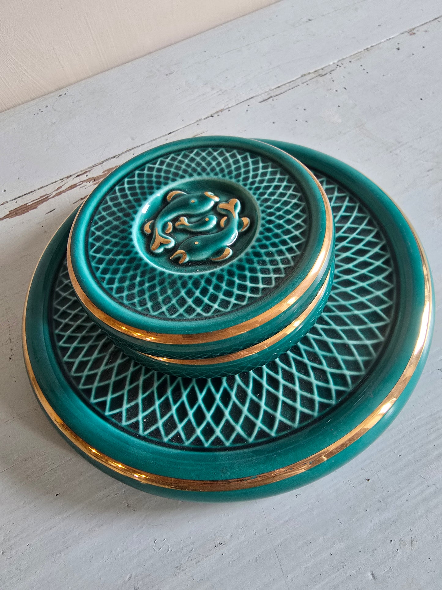 Le set de sous-plat/bouteille
