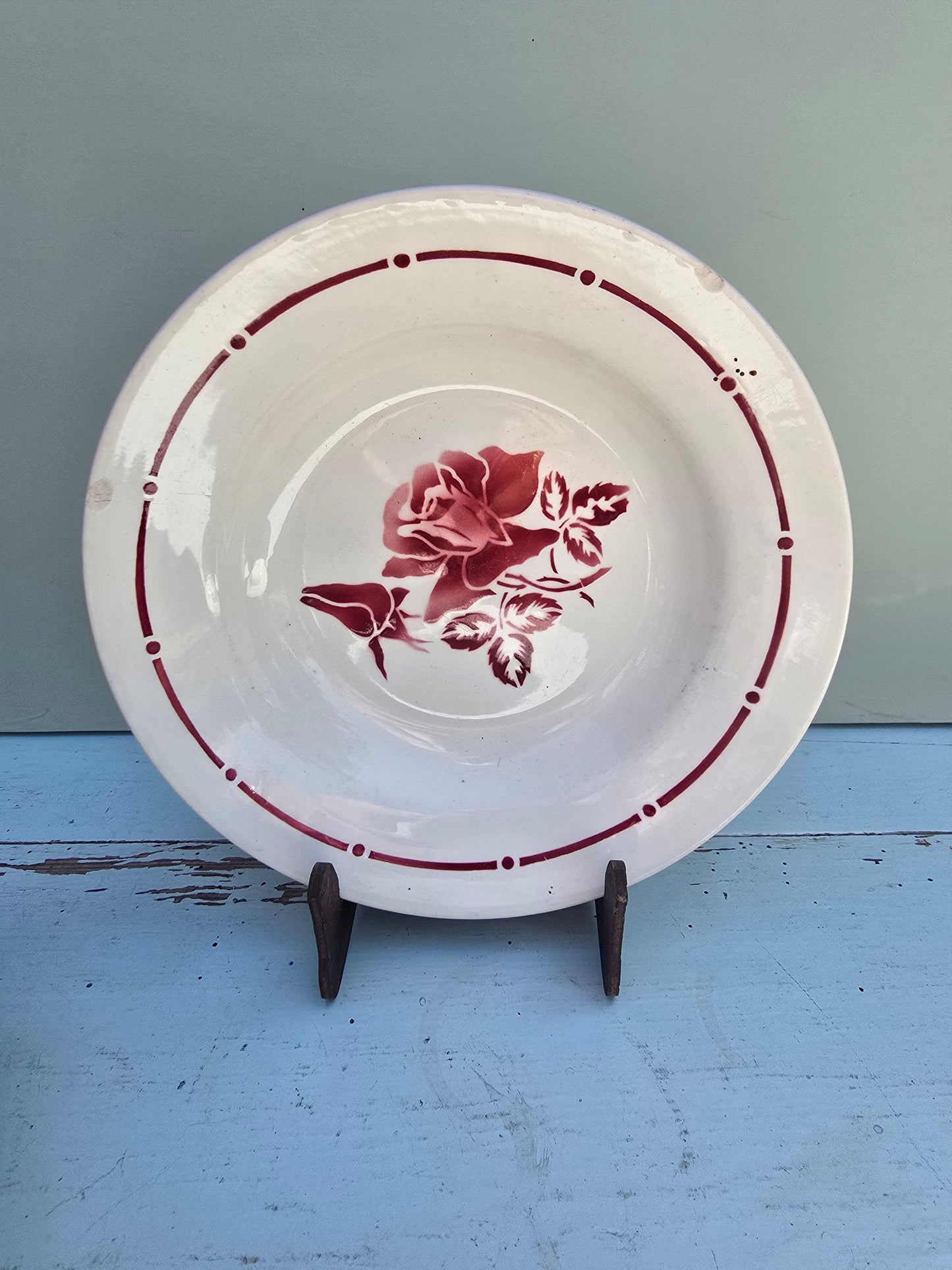 Les 3 assiettes creuses anciennes
