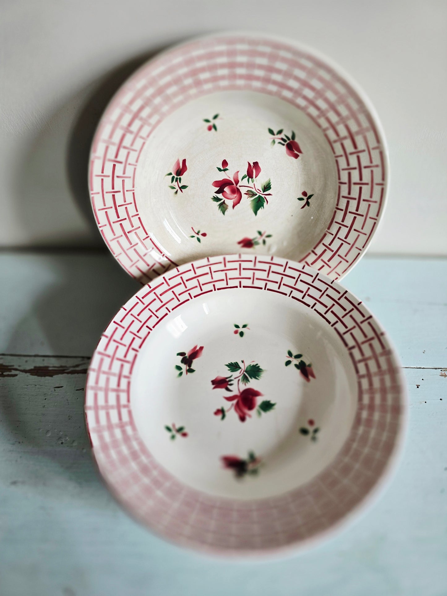 Les assiettes Rosa