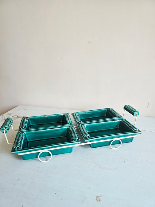 Le plat à apéro vintage