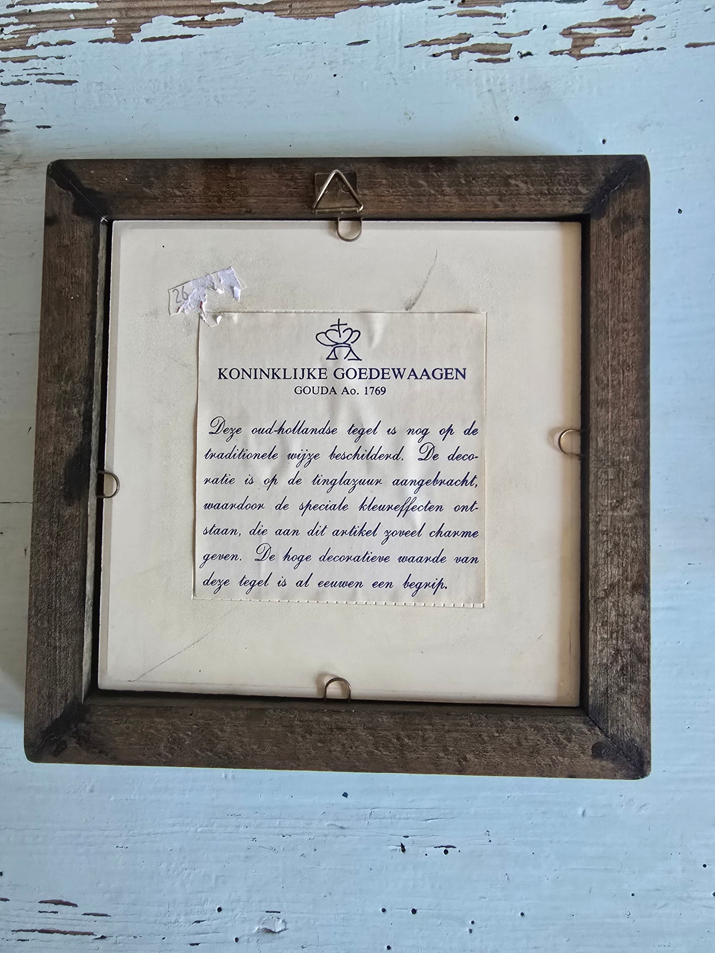 Les 2 carreaux hollandais
